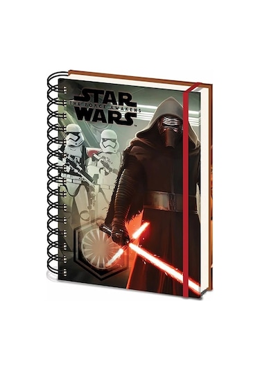 A5 Defter Star Wars Episode Vıı Kylo Ren &amp Troopers Çok Renkli