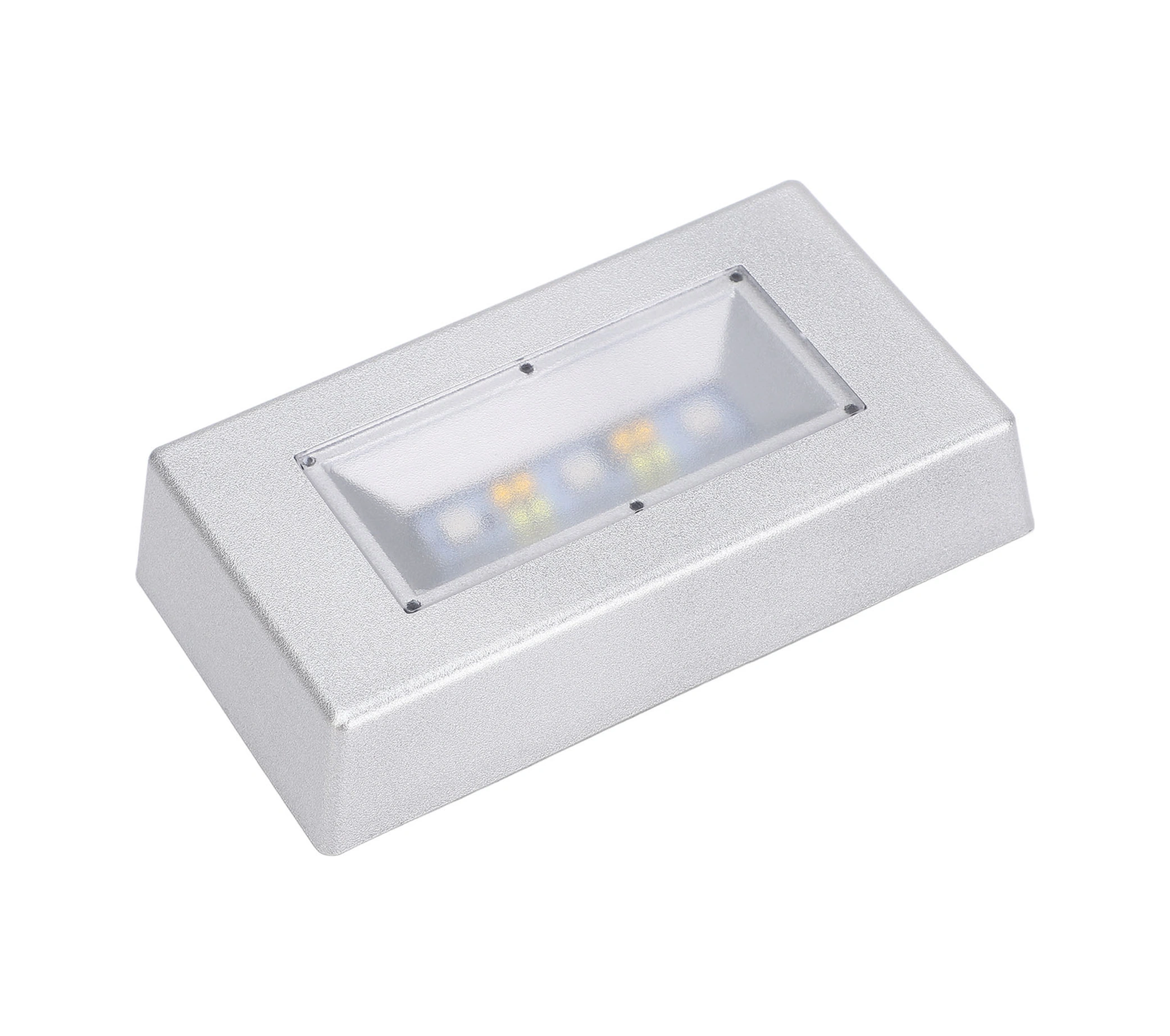 Wezone Gümüş Led Işık Tabanı, Usb/pil Beslemeli, 11 Ampul, Çok Renkli Modlar, Kristal Top/sanat Eserleri İçin Sergi Tabanı Pil Yok Diğer