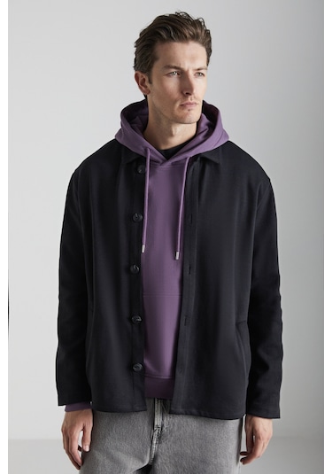 CALIANTE  Erkek Regular Siyah Ceket