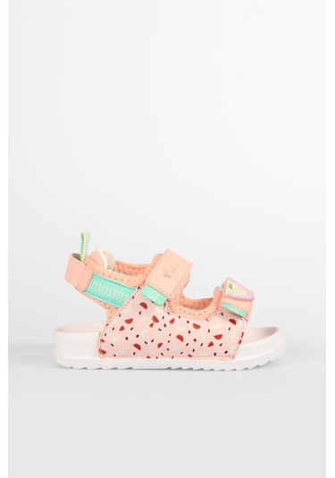 Vicco Inkagi 332.b25y.251 Anatomik Taban Kız Çocuk Sandalet Pudra 22-25 Pudra