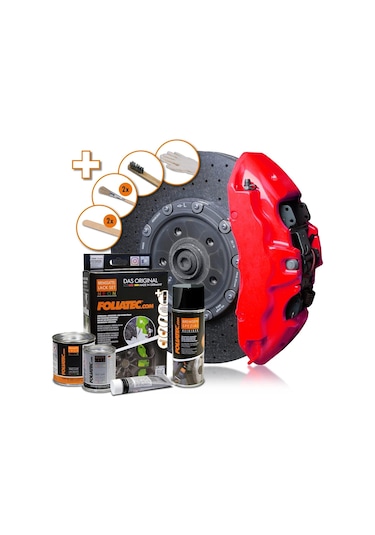 Foliatec Fren Kaliperi Boya Seti 4 Komponet Neon Kırmızı