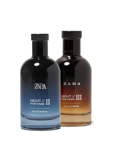 Zara Night II Pour Homme + Night III Pour Homme Erkek Parfüm EDP 100 ML