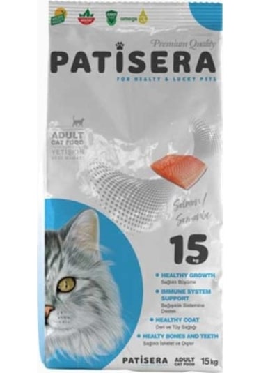 Patisera Somonlu Yetişkin Kedi Maması 15 KG