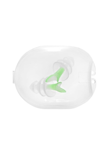 Arena Earplug Pro Silikon Kulak Tıkacı 000029126 Şeffaf-yeşil
