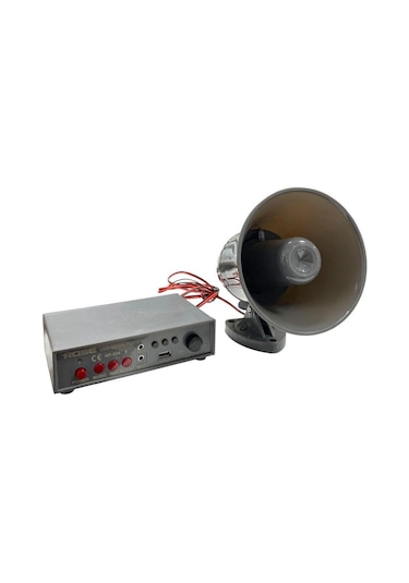 Rose Hp-604 Pazarcı Anfi Seti Usb Girişli-ses Kayıtlı-mikrofonlu