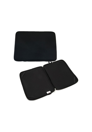 Ebitda A03 13 İnç Neopren Dizüstü Bilgisayar Kılıfı Çantası - Tablet Ve Evrak Taşıma - Siyah Siyah Siyah