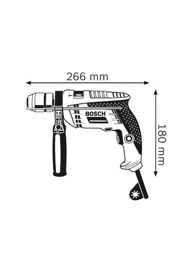 Bosch Professional GSB 13 RE Darbeli Matkap - 0601217100