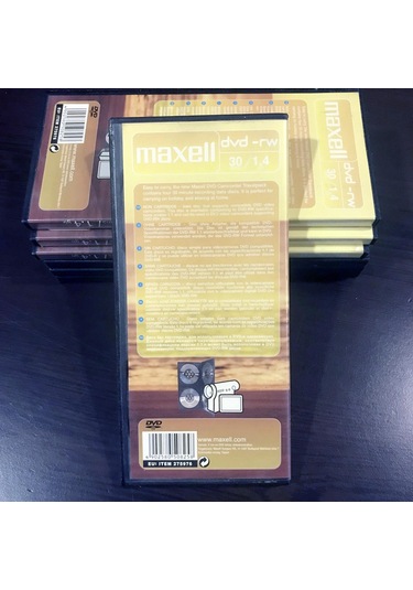 Maxell DVD-RW VCAM 4x8 CM Disc Travelpack 30 Dk 1.4 GB Dvd-Rw