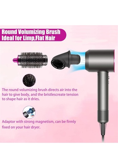 Hd01 Hd05 Şekillendirici Ataşmanı Adaptörlü Silindir Tarak İçin