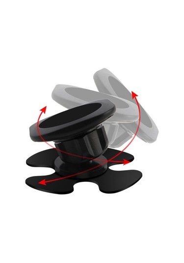 Joyhub Telefon Tableti Için Açı Ayarı İle Uygun Araba Montajı Siyah Torpido Üstü Kn4wj3