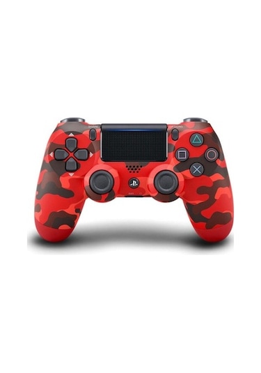 PS4 Uyumlu Yeni Nesil Kırmızı Kamuflaj Desen Oyun Kolu Fiyatları