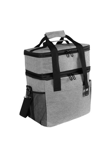 Dolıty 15l Yalıtımlı Çanta El Çantası Pratik Hafif Öğle Gri