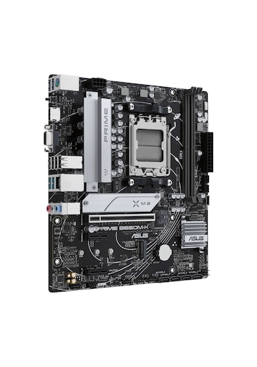 Asus Prime B650M-K AMD B650 6400 MHz (OC) DDR5 Soket AM5 mATX Anakart