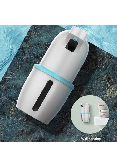 Yaozixa Otomatik Köpük Sabunluk - Dokunmasız Usb Şarjlı Hijyenik El Sabun Dispanseri 275ml Kırmızı