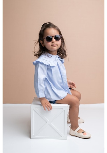 Soleda 3-6 Yaş Çocuk Güneş Gözlüğü Mocha Chocolate