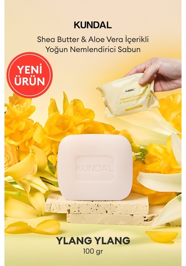 Yoğun Nemlendirici Sabun Kundal Signature Perfume & Moisturizing Soap Ylang Ylang 100gr