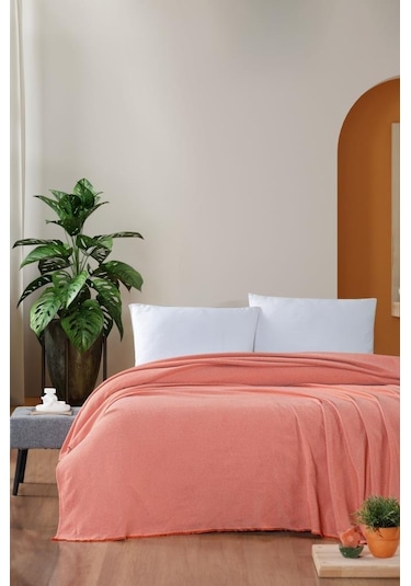Mulberry Macar Çift Kişilik Pike Pamuklu Yatak Örtüsü 220 x 230 001