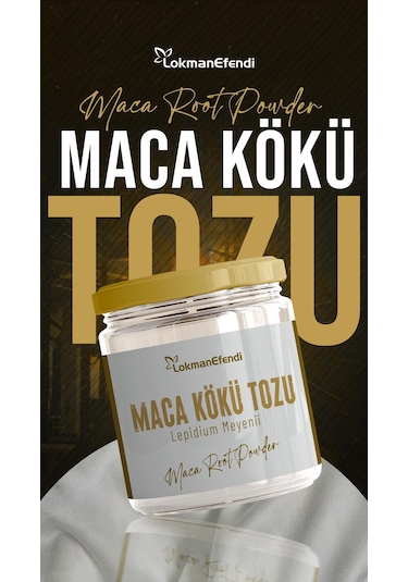 Lokman Efendi Peru Menşeli %100 Saf Maca Kökü Tozu 110 Gr.