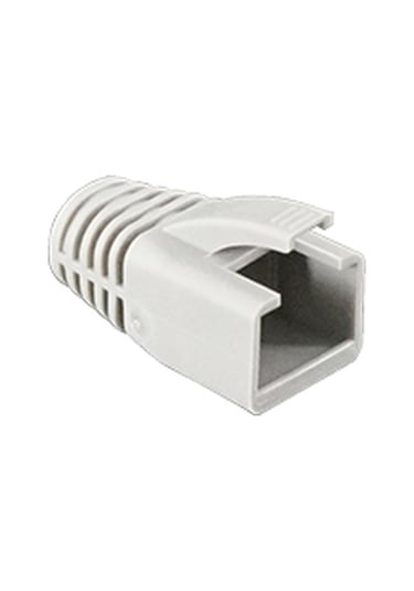 Canovate 100 Adet Rj45 Boot Cat6 Utp Gri Modüler Fiş Koruyucu