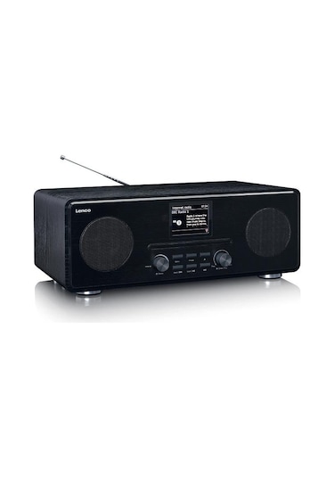 Lenco DIR-261 Internet Radyo Dab + CD Bluetooth Kumandalı FM Radyo Siyah