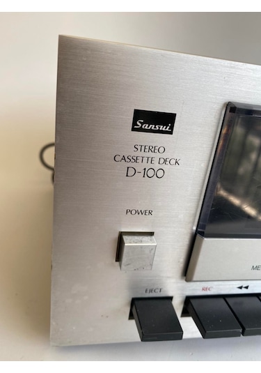 Sansui D-100 Deck Kaset Çalar 2. El B01