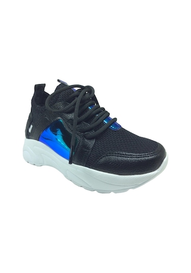 Ortopedika Grafen Kız Çocuk Günlük Spor Ayakkabı Topuklu Triko (435465937) Siyah