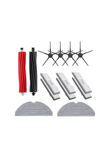 Snoweagle Roborock S8 Pro Ultra/s8+/s8 İçin 14 Adet Yıkanabilir Filtreli Yan Fırça