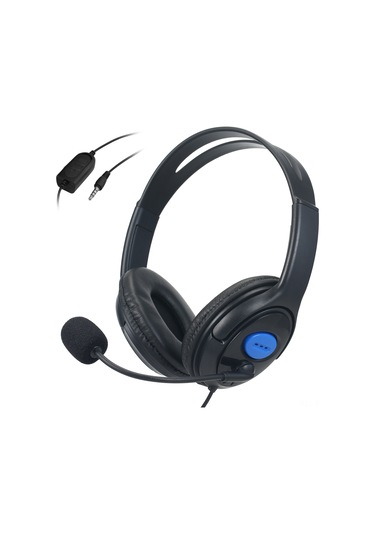 Wezone Pc, Laptop, Ps4 Ve Akıllı Telefon İçin 3.5mm Mikrofonlu Oyun Kulaklığı, Stereo Bass Ve Ses Kontrolü