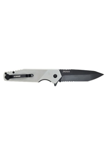 Schrade Usa Shudder Assist Folder Aus-10 Çelik Kamp Çakı 1159289 Gümüş
