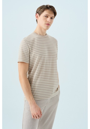 Loft Erkek Tişört Lf2038863 Bej