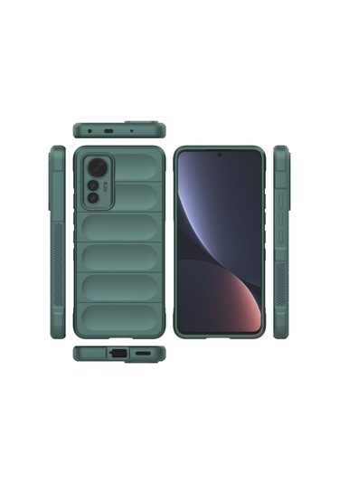 Xiaomi 12 Lite Kılıf Optimum Lens Çerçeveli Silikon Kapak