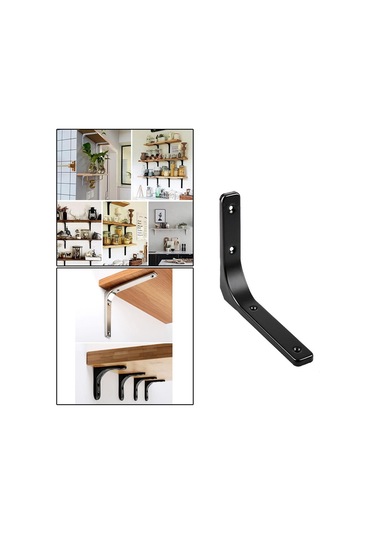 Suntek Magideal Ağır Hizmet Tipi Raf Aparatı Duvar Siyah-8-inç Siyah