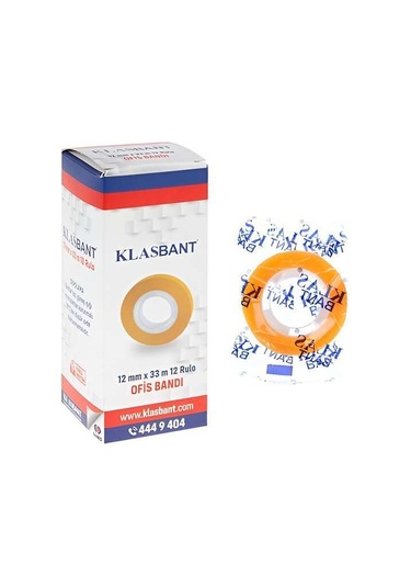 Klasbant 12x33 Büro Bandı 12'li 1