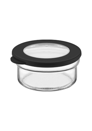 Golden Rod 4 Adet 415 Ml Cam Saklama Kabı Siyah