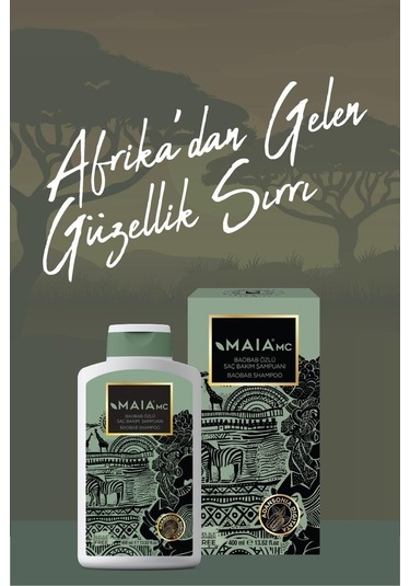 Maia Mc Baobab Şampuan 400 ML