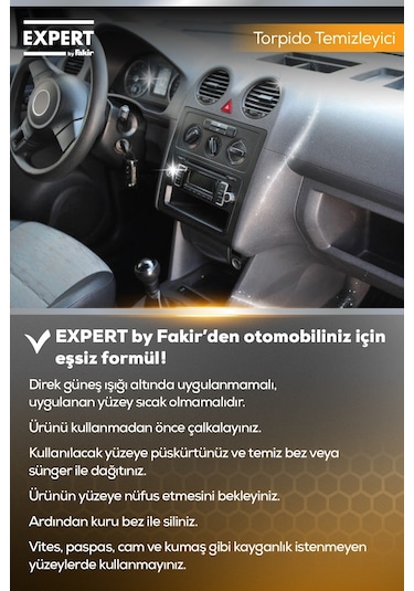 Expert by Fakir Torpido Temizleyici Sprey 750 ML
