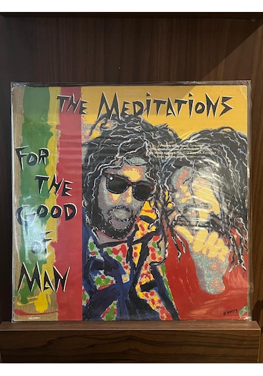 The Meditations - For The Good Of Man , 1988 Lp Reggae