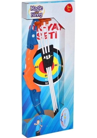 Tozkoparan Oyuncak Ok Yay Seti Büyük Boy Erkek Çocuk Oyuncakları