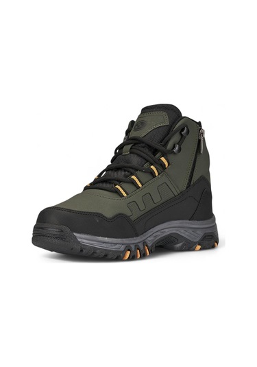 Magg Point 888 Kürklü Kaymaz Taban Erkek Çocuk Outdoor Bot Haki