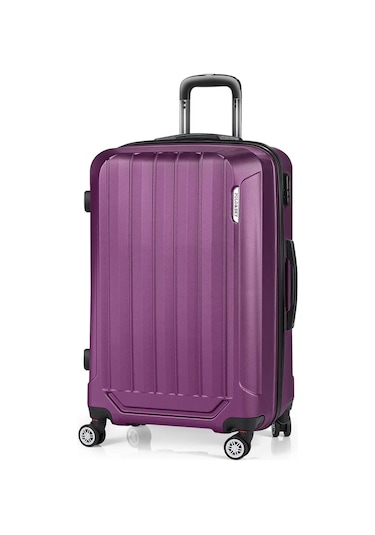 Spring Model Mor Renk Büyük Boy Valiz Bavul Mor