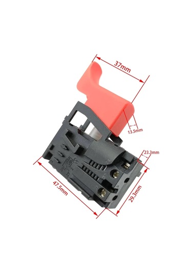 1pcs 8 6 Kilit Çaplı Bir 250v5e4 9mm Hız Kontrol Düğmesi Anahtarı 120/130/165/166 Rıg Aksesuar Anahtarı Bosch 20 İçin Uyum