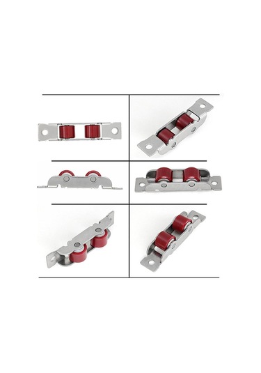 Makaralı Kapı Kayar Makaralı Koşucu Tekerlek Yuvası Tekerlekleri