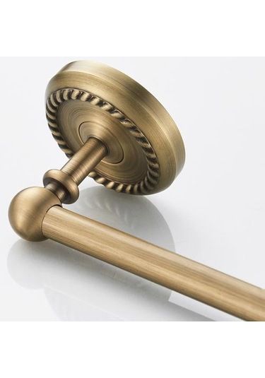 Kağıt Havlu Askısı Basit Şasi Yuvarlak Fırçalanmış Bronz Asılı Banyo Duvar Tuvalet Kağıdı Tutucu Rulo Kağıt Havlu Kağıt Kağıt Tutucular Altın 22 x 13.6 x 11.2 CM