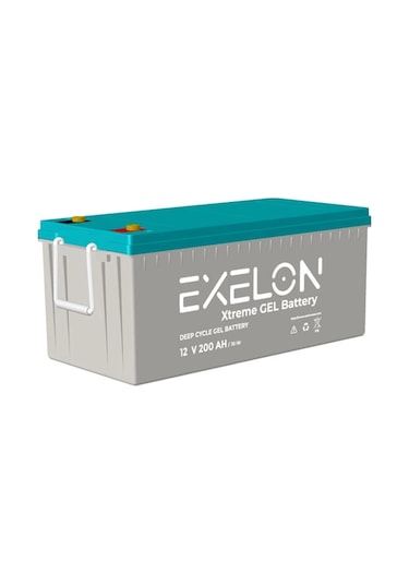 200 Ah 12 Volt Jel Akü Exelon
