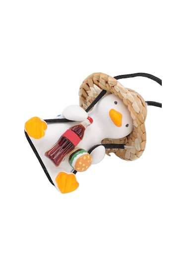 Lemestar Plastik Materyal Araba Aromaterapi Ve Dekoratif Aletler Swing Duck Araba Pendentleri Ev Ofis Araba İç Dekorasyon lik Eşya