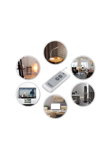 Homyl Evrensel Kablosuz Uzaktan Kumanda Anahtarı Verici Dc 12v 90x35x10mm