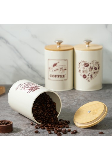 Suntek 3 Adet Mutfak Kutuları Çiftlik Evi Tezgahı Kiler Için Bej