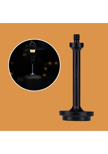 Homyl Fener Gaz Tankı Braketi Balıkçılık Dış Siyah Siyah