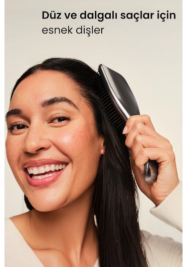 The Ultimate Detangler - Chrome - Midnight Silver Gümüş Saç Fırçası - Tarak
