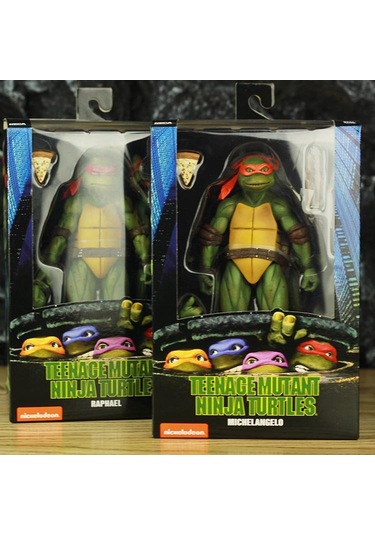 Neevoyu Neca Tmnt 1990 Filmi Versiyonu 18cm Hareketli Figür - Koleksiyonluk Heykel, Masaüstü/yatak Odası Dekorasyonu